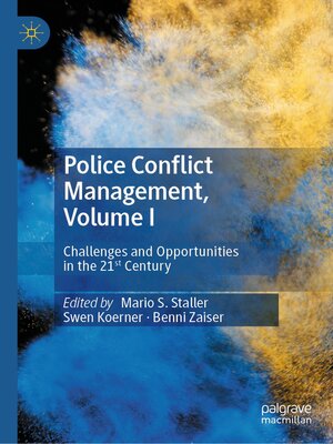 cover image of Police Conflict Management, Volume I